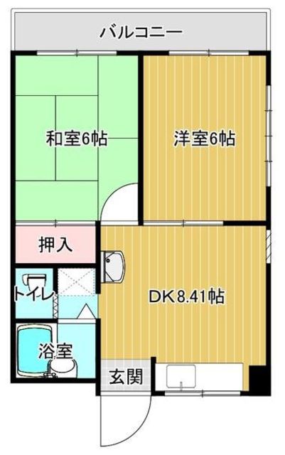 盛清ビルの間取り写真