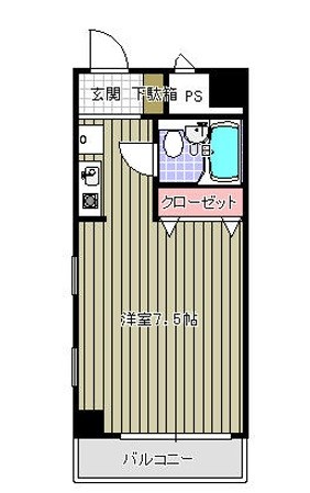 グランブルーの間取り写真