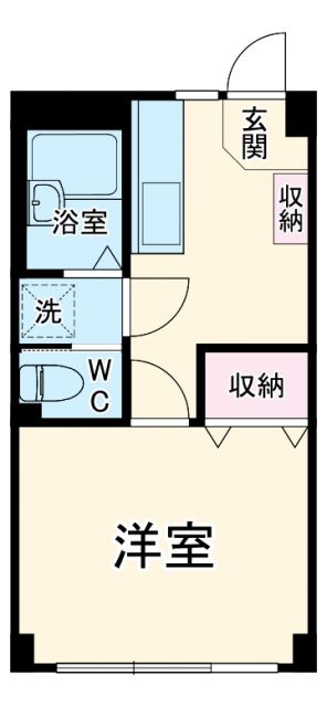 ビバハイツツルミの間取り写真