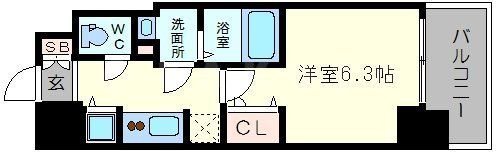 レオンコンフォート本町の間取り写真