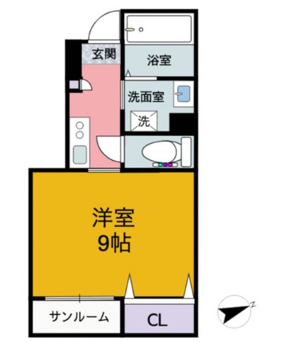 ＪＲ山陽本線 東福山駅 徒歩35分 2階建 築3年の間取り写真