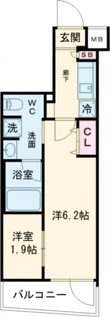 メインステージ成増IIの間取り写真