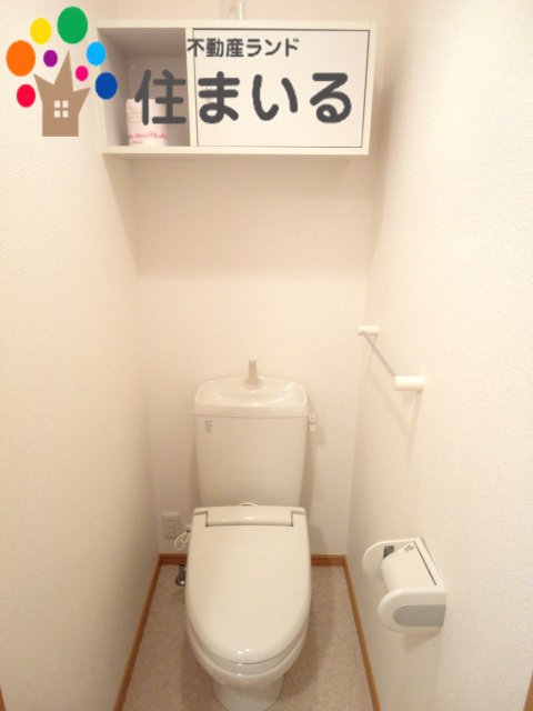 名鉄名古屋本線 一ツ木駅 徒歩1分 2階建 築21年のトイレ写真