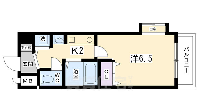 叡山電鉄叡山本線 出町柳駅 徒歩18分 5階建 築24年の間取り写真