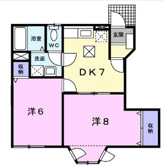 サンホームしげしろの間取り写真
