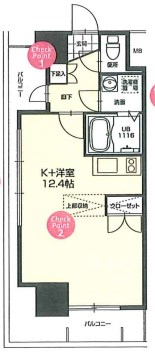 NO.72 ORIENTBLDの間取り写真