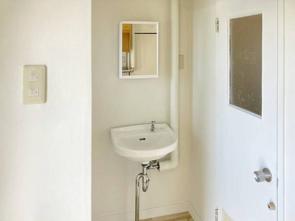 洗面設備　ビレッジハウスの同一物件・同一タイプの間取りの写真です