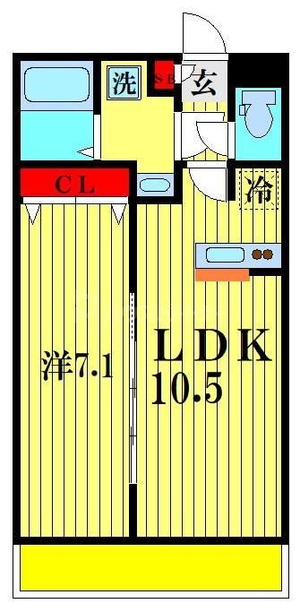 L’etoile南流山の間取り写真