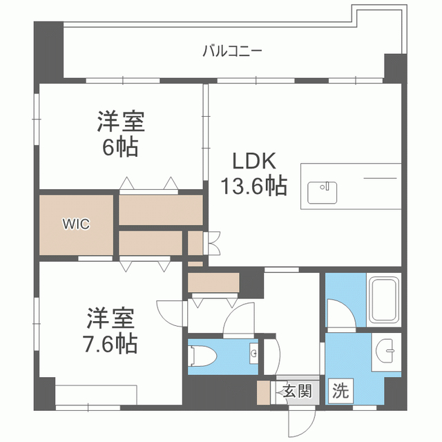 PRADO OHASHIの間取り写真