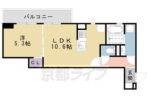 D-ROOM桂川の間取り写真