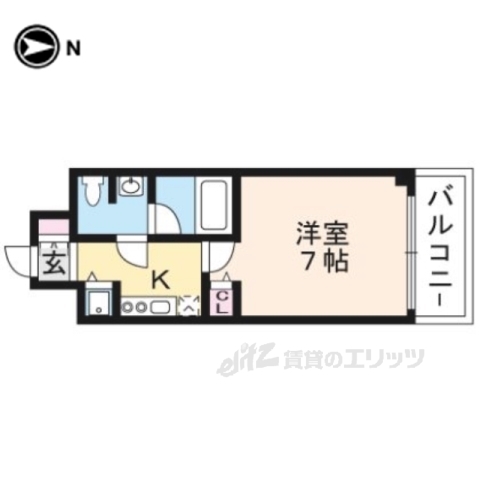 EN伏見稲荷の間取り写真