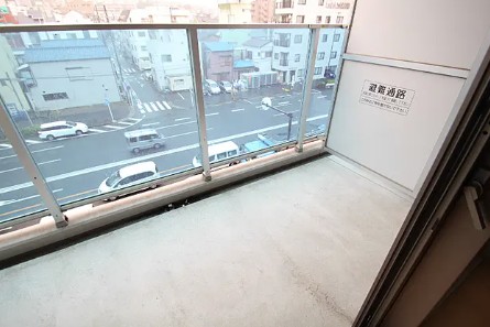 バルコニー　バルコニーの感じは