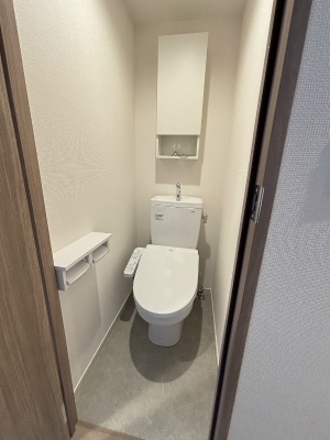 トイレ　ゆったりとした空間のトイレです