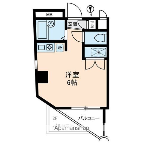レジデンスKの間取り写真