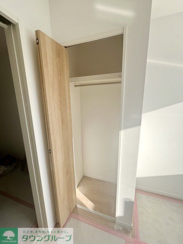収納　建築工事中