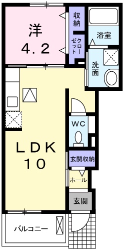 ホープフル赤穂の間取り写真