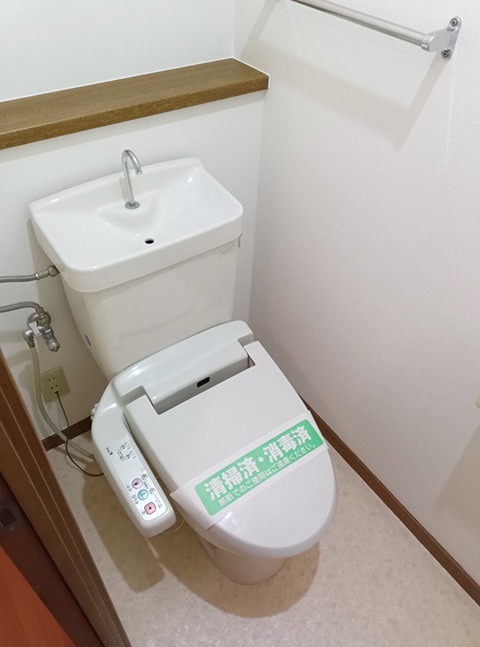 BLUE FORTのトイレ写真
