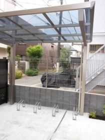 駐車場　駐輪場