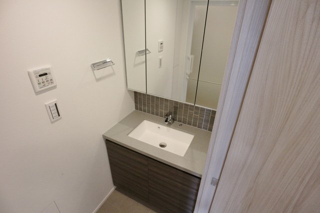 洗面設備　※別部屋の参考写真です。