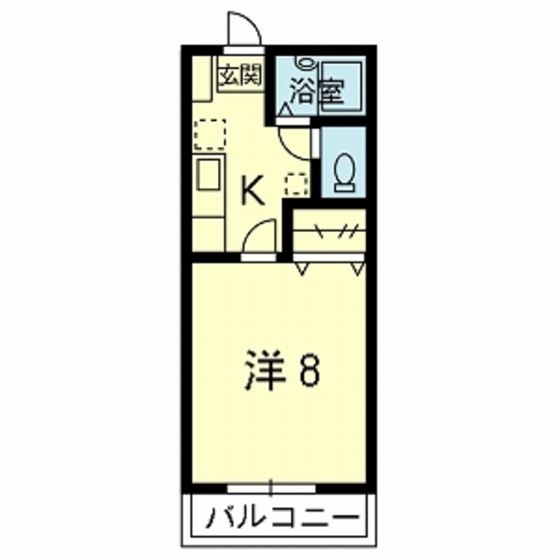 神山ハイツVIの間取り写真