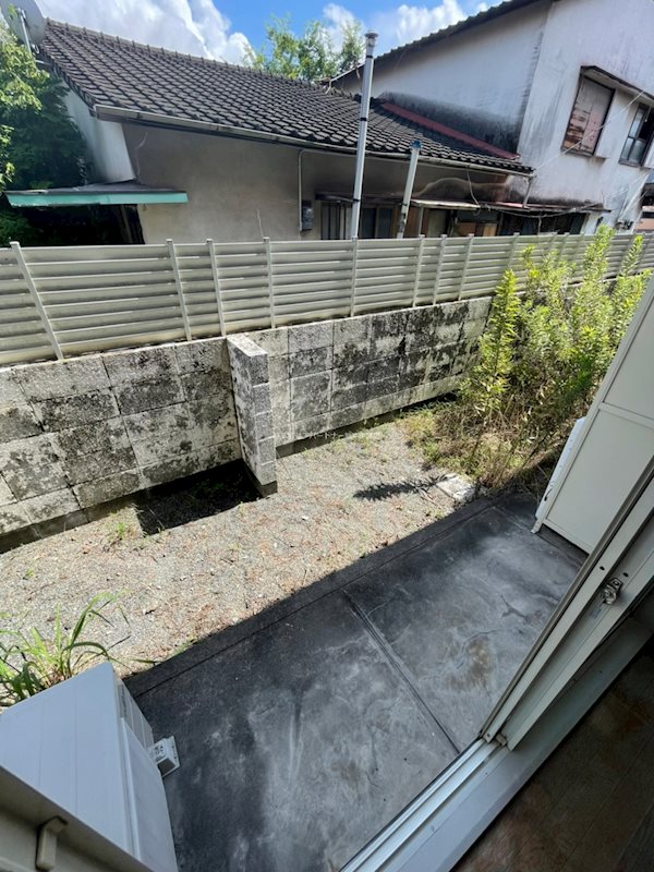 バルコニー　専用に庭は1階のみの特典です☆