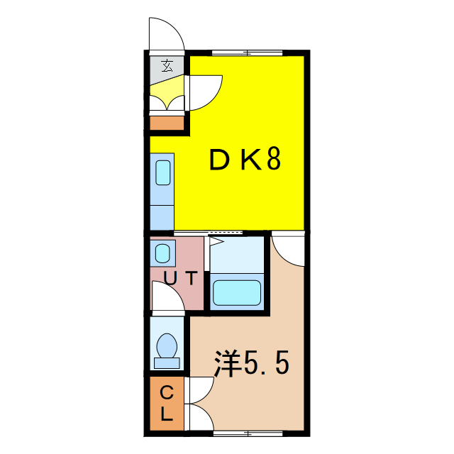 サニーコートの間取り