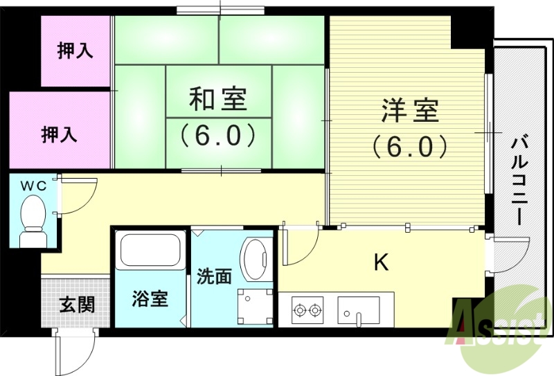 【CASONAの間取り】