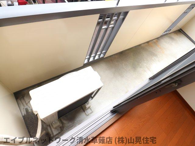 バルコニー　広々としたバルコニーです