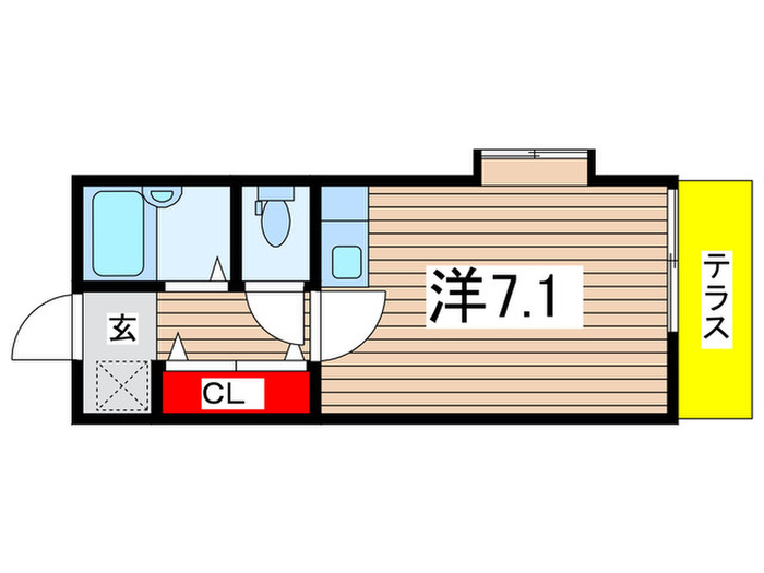 エクセルナミタの間取り