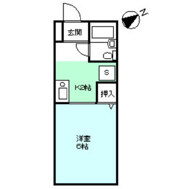 コーポ清和の間取り