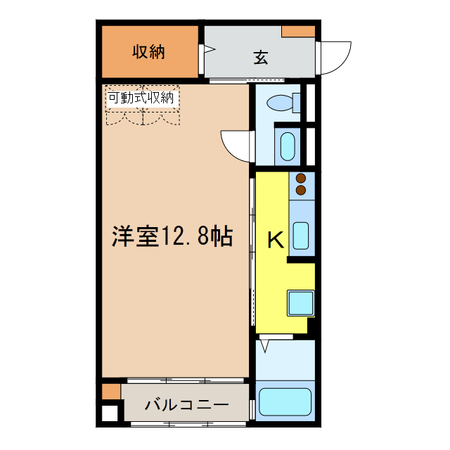 クリプトメリアの間取り