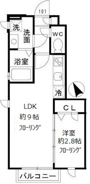 シャインコートの間取り