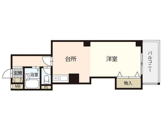 安芸郡府中町石井城のマンションの間取り