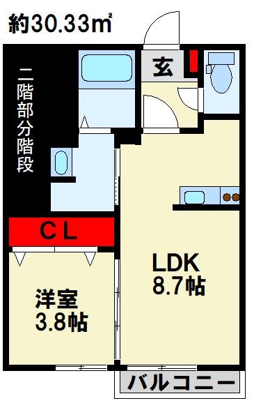 グラン岡垣Vの間取り