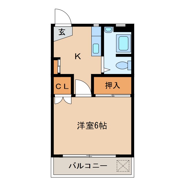 栄和ハイツの間取り