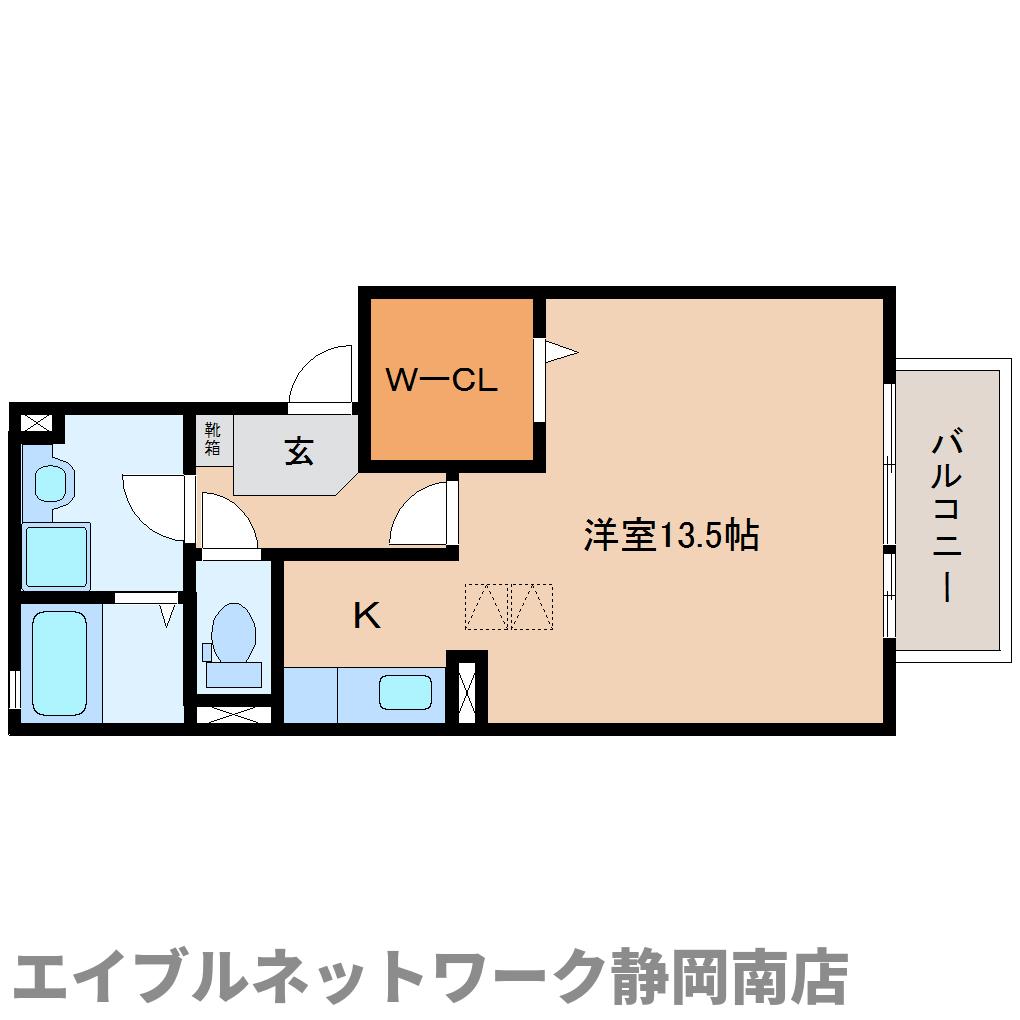 藤枝市志太のアパートの間取り