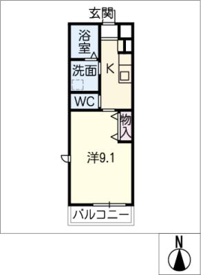 ニース　アヴェールの間取り