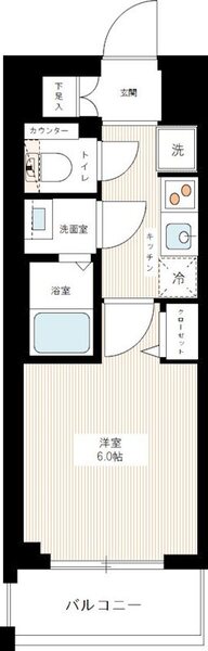 葛飾区青戸のマンションの間取り