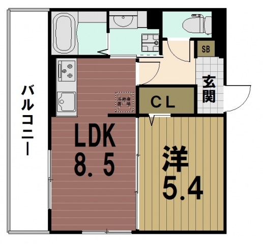 カーサノヴァの間取り