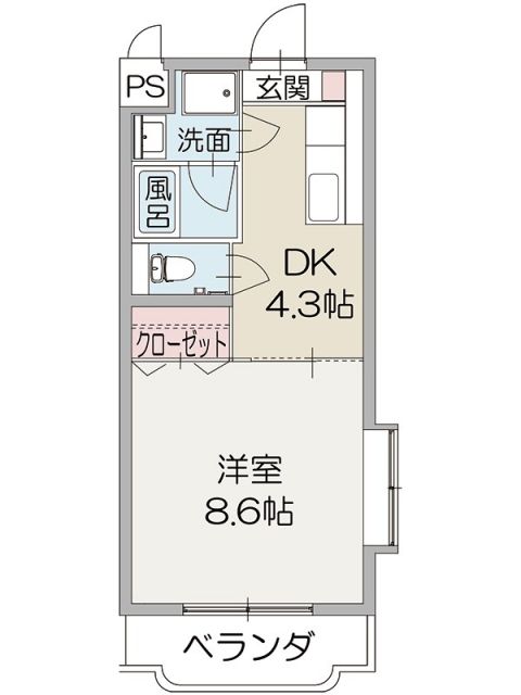 エーデルハイムの間取り