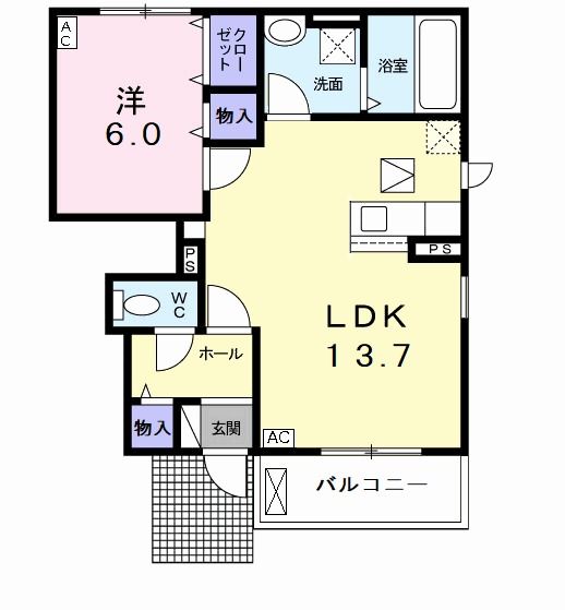 フォレスト　ビレッジIIの間取り