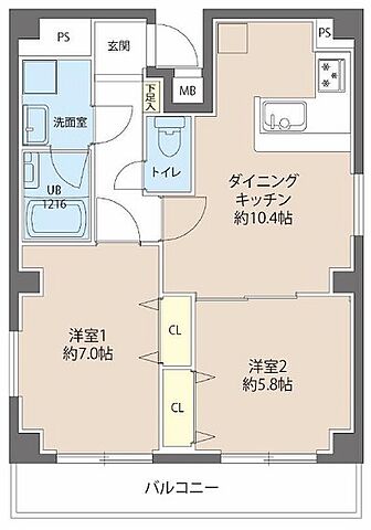 レオーネ秋葉原の間取り