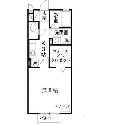 グリーンハイツ西之町の間取り