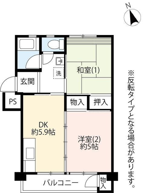 ＵＲ藤の台の間取り