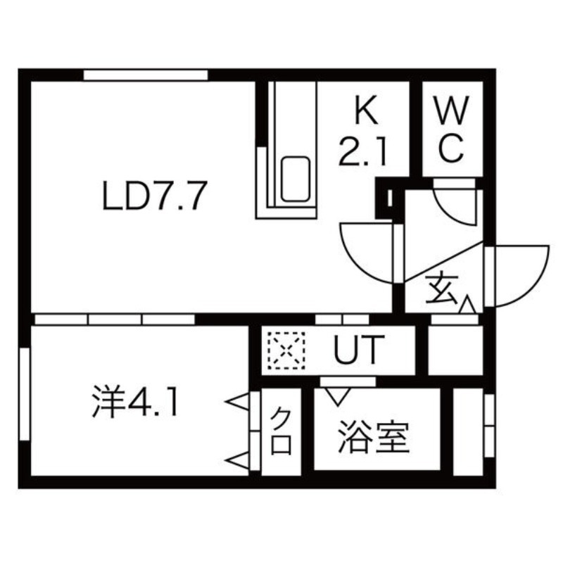 ALPHA山鼻の間取り