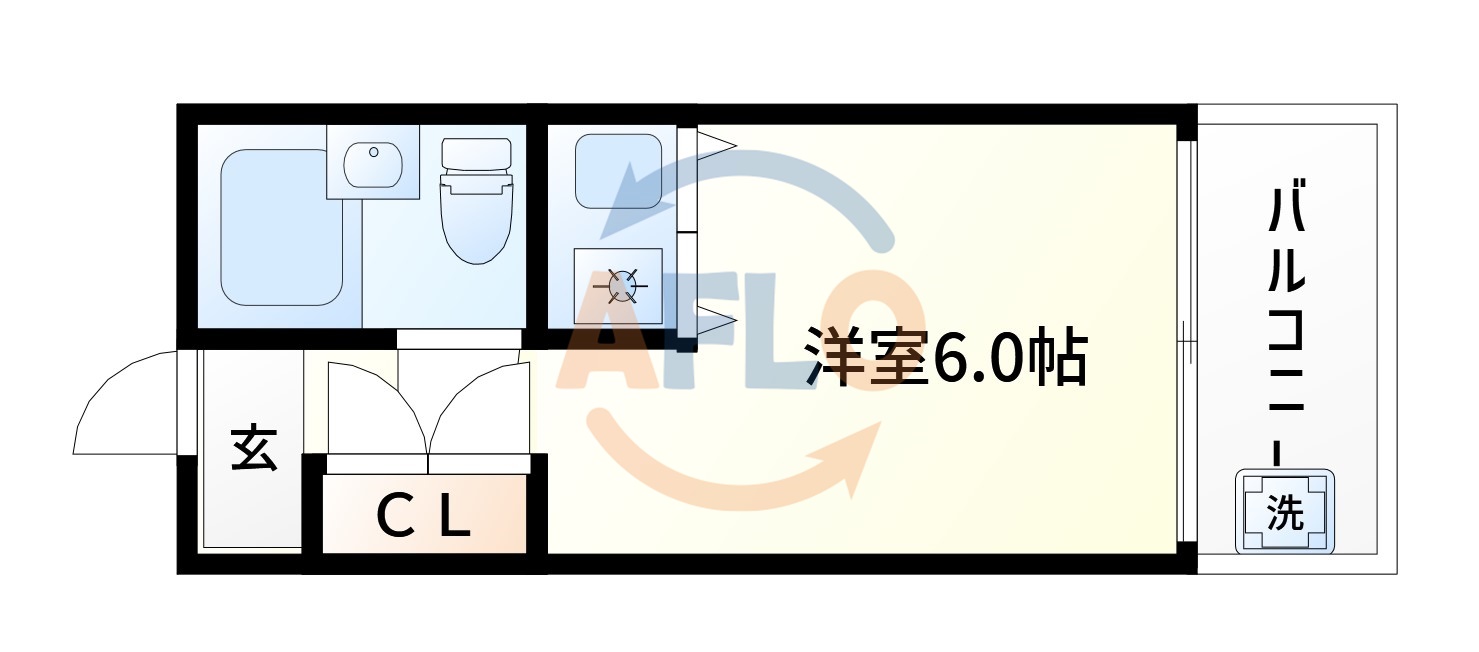 コスモメイト野田の間取り