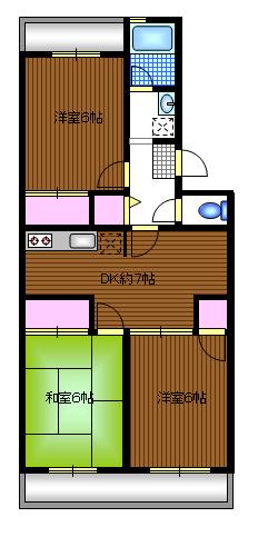 パークサイド葉積の間取り