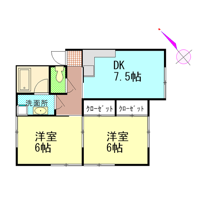 パルティールの間取り