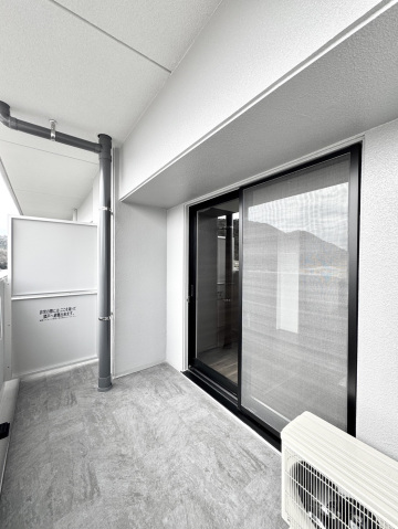 【S-RESIDENCE中央町ａｌｅｃｔｒａのバルコニー】
