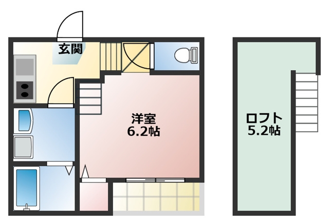 メゾンプレジールの間取り